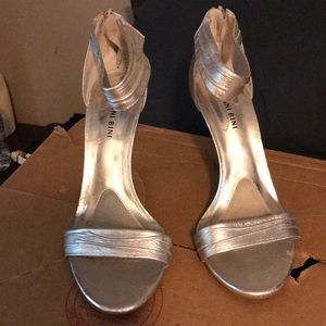 Silver heels